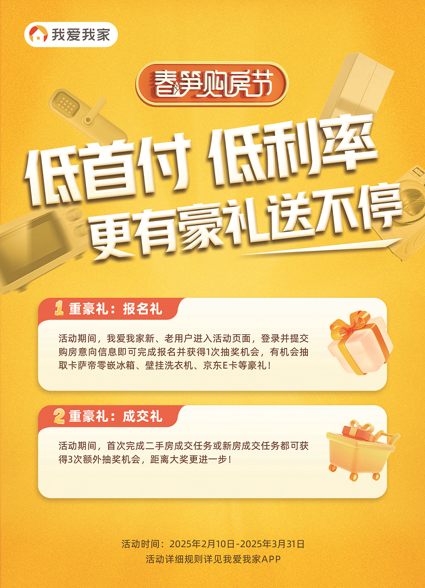 九城聯(lián)動(dòng)送豪禮，我愛我家“春筍購房節(jié)”助力安居