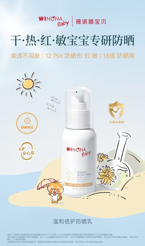 薇諾娜寶貝： 讓每個中國寶寶，都擁有健康的皮膚